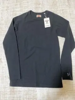 【ハリウッドランチマーケット】レディース長袖Tシャツ 黒　Sサイズ