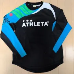 ATHLETA 長袖シャツL 黒/青/緑