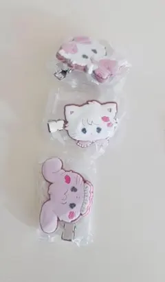 mikko characters フロッキーヘアクリップ ムース キャミー