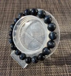 998 ブルータイガーアイ　ブレス　10㎜　内径16㎝　天然石