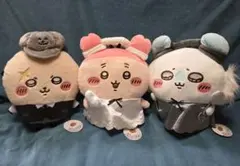 ちいかわ ラッコ モモンガ カニ BIGぬいぐるみ 3点セット