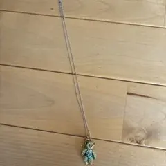 teddy bear ネックレス