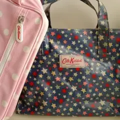 Cath Kidston 星柄トートバッグ ポーチ2点セット