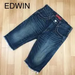 EDWIN エドウィン デニム ハーフパンツ 30(M)