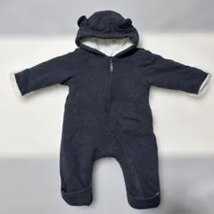 ロンパース　くま耳フード付き H&M