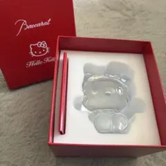 Baccarat バカラ ハローキティ Kitty クリスタルフィギュア - メルカリ