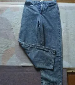 MONO-MART ケミカルウォッシュ デニムパンツ L