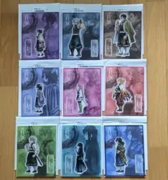 柱展 キービジュアル アクリルスタンド 9種 コンプリート セット☆横 福岡