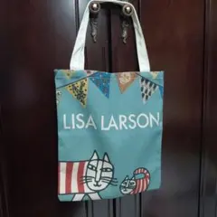 ✨LISA LARSON トートバッグ 猫柄のサムネイル