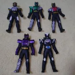 仮面ライダー 　人形　ソフビ 　フィギュア