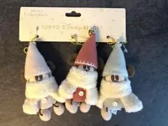 ディズニークリスマス リルリンリン ぬいぐるみチャーム 3個セット　2025