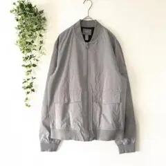 Forever21 MEN ブルゾン ジャンパー ジャケット【S】グレー