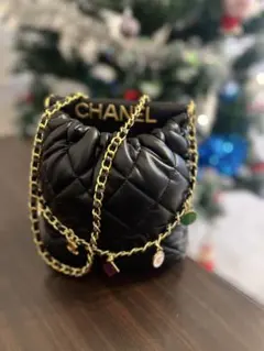 100いいね値下げ　CHANELノベルティ キルティングショルダーバッグ