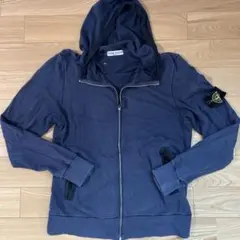 STONE  ジップアップ　パーカー　ネイビー　XLサイズ 2026年最新】STONE ISLAND タイプ：ジップアップ メンズ パーカーの