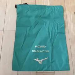 MIZUNO TRACK & FIELD ナイロンバッグ　靴入れ袋
