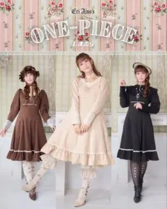 しまむら 愛野えり マノンローズ 花柄ワンピース Sのサムネイル