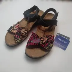 新品ビルケンシュトックBIRKENSTOCK ウェッジソールサンダル24.5cmのサムネイル