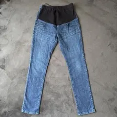 限定価格 マタニティスキニー マタニティデニム 無印良品 Mサイズ