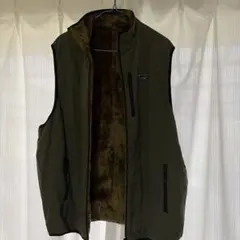 FREAK’S STORE ナイロン フリース リバーシブル ジップアップベスト