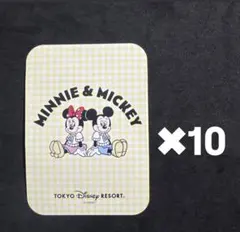 ミッキー & ミニー ステッカー 10枚セット