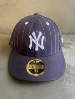New Era ニューヨークヤンキース ピンストライプ キャップ 7 3/8のサムネイル