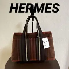 N HERMES トロカホリゾンタル PM トートバッグ ユニセックス - メルカリ