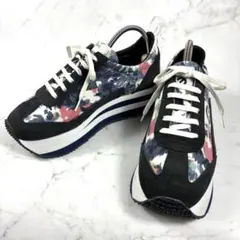 NO NAME PLATO JOGGER 花柄 厚底スニーカー 37 23.5のサムネイル