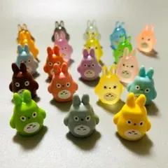 ハンドメイド素材 DIYパーツ ミニチュア デコパーツ 立体 動物 蓄光
