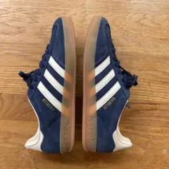 adidas GAZELLE ネイビー スエード スニーカーのサムネイル