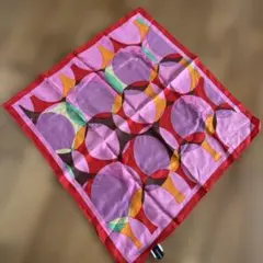 【TOMORROWLAND】幾何学模様 シルクスカーフ