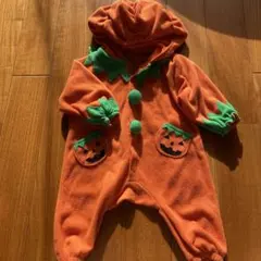 かぼちゃのコスチューム 95cmまで対応