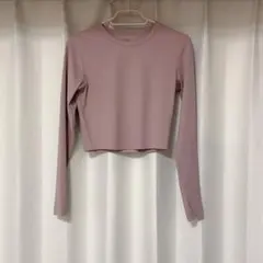 ユニクロ UNIQLO ストレッチ素材 長袖トップス スポーツウェア ヨガウェア