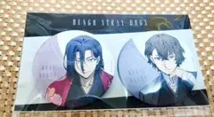 文スト　和紙風ビッグ缶バッジセット　AGF2025ver　(森鴎外・太宰治)