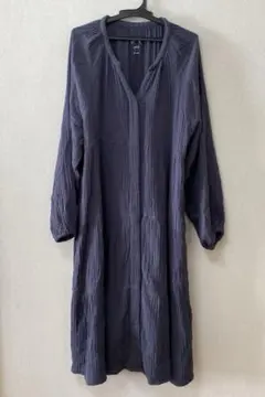 gelato pique ガーゼ 前開きマタニティワンピース　パジャマ