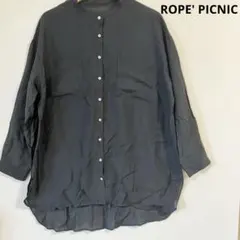 ROPE' PICNIC ロペピクニック　無地　シアーシャツ　38 ゆったりのサムネイル