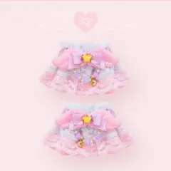 お袖留め　天使の羽　魔法少女　夢かわいい　量産型　星　月　ロリータ　ロリィタ