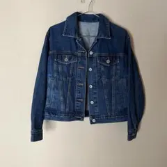 GU jeans ダークブルーデニムジャケット
