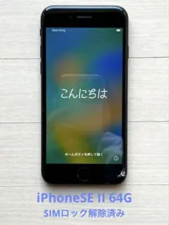 iPhoneSE II 64G【No.5358】