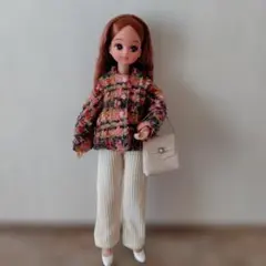 22cmドール服＊455 ３点セット リカちゃん服 ハンドメイド