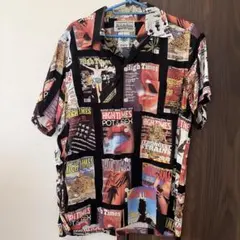 サンサーフ ケオニオブハワイ アロハシャツ ブラザートム ピンク S
