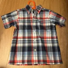 ラルフローレン　キッズ　シャツ　半袖　チェック　5歳　95 100 110