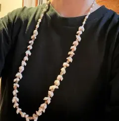 フラダンス　貝殻レイ 約93cm