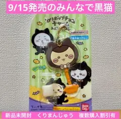 ロリポップチョコチャーム ちいかわ みんなで黒猫　くりまんじゅう