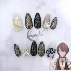 加賀美ハヤトネイルチップ【匿名配送】【サイズオーダー】