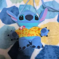 当時物レア ディズニー スティッチ アロハシャツ
