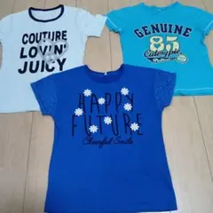 Tシャツ 女児 150 3枚