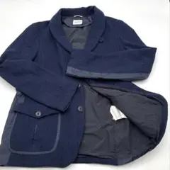 ARMANI COLLEZIONI ネイビー テーラードジャケット