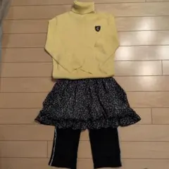 COMME CA ISM タートルネックニット 110