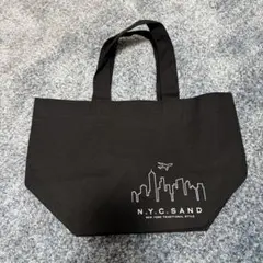 N.Y.C. SAND トートバッグ ブラック