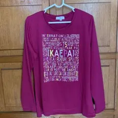 【k a e p a】ケイパ　スポーツTシャツ　L Lのサムネイル
